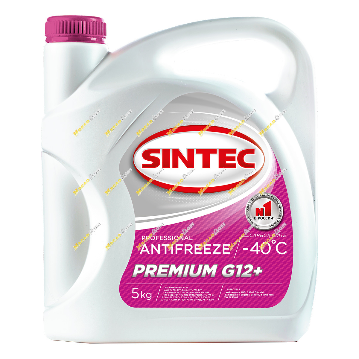 ANTIFREEZE PREMIUM G12+ КРАСНЫЙ SINTEC 5кг